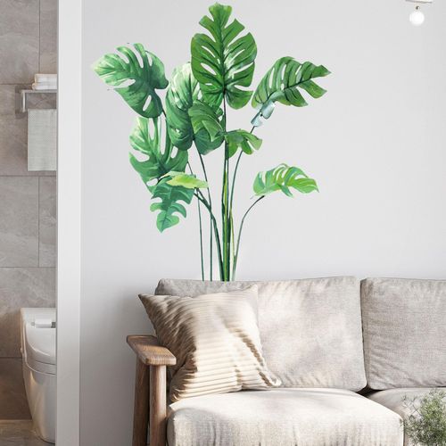 Wall  Mural Multifunctional Easily Green Plant