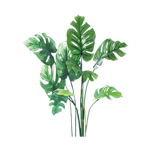 Wall  Mural Multifunctional Easily Green Plant