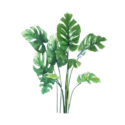 Wall  Mural Multifunctional Easily Green Plant