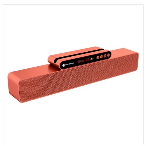 New Rixing SoundBar Bluetooth Portable Speaker NR-5017 -Rose Gold