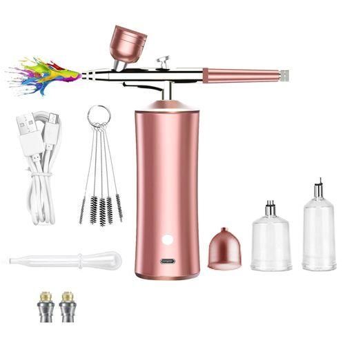 Cordless Airbrush Set Auto Handheld Air Brush For Makeup