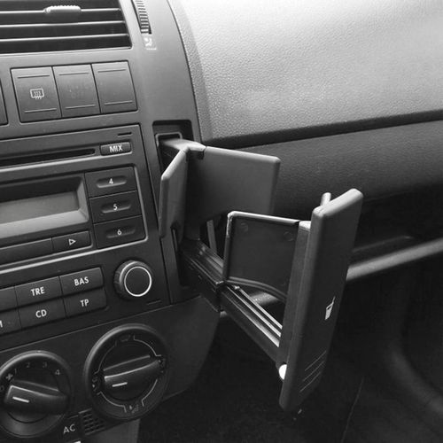 Car Center Console Cup Holder Card Slot For Polo 9n 2002 2003 2004 2005 2006 2007 2008 2009 2010 6q0 858 602 Car Drink Holders