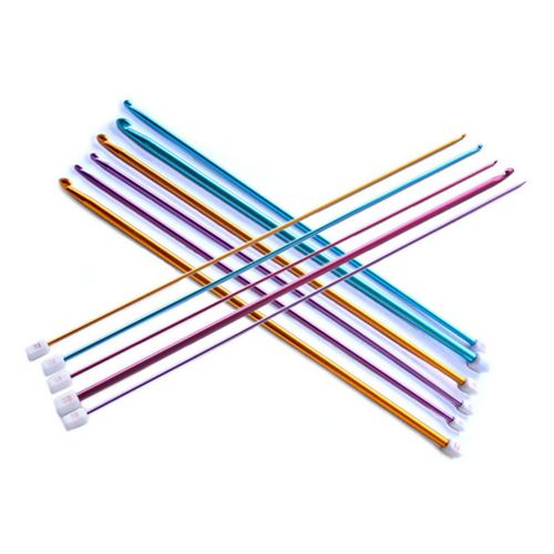 11 Sizes Crochet Hooks Set,2mm-8mm Comfortable Crochet