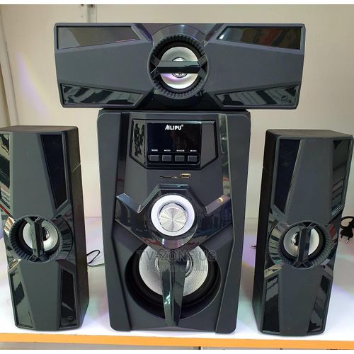 AILIPU Ac/Dc Home theatre Audio Subwoofer System With Hi-Fi Sound-Black