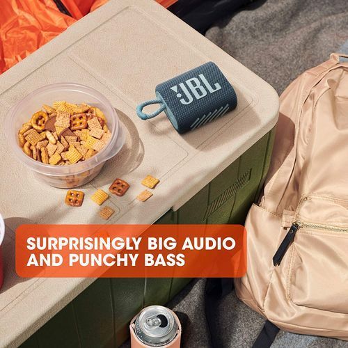 Jbl GO 3 Portable Bluetooth Speaker - Grey