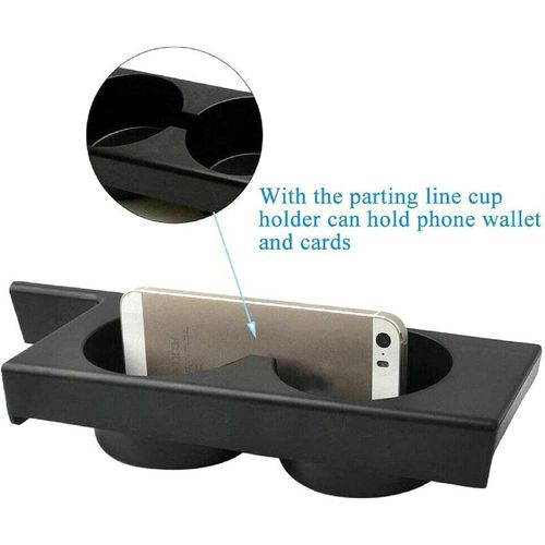 Black Car Cup Holder For Bmw E39 5-Series 525i 528i 530i 540i M5 1997-2003 Car Drink Bottle Can Holder Auto Interior Accessories