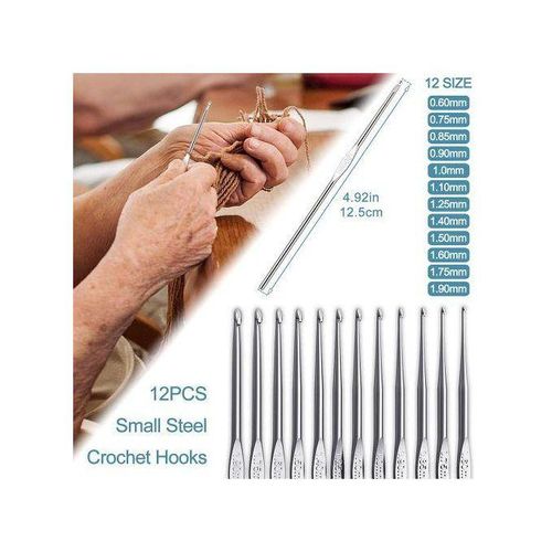 58-Piece Set Crochet Hook Set DIY Novice Crochet Complete Material Package Portable Wool Knitting Tools