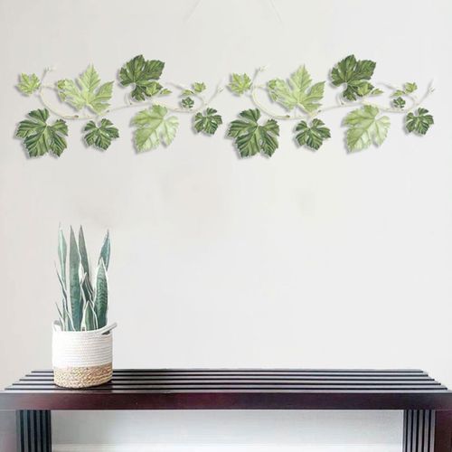 Green Vine Wall Decal DIY Decoration Green Hanging
