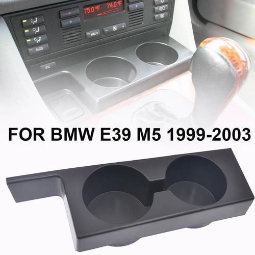 Car Front Console 2 Hole Cup Holder For Bmw E39 5 Series 528i 525i 530i M5 99-03