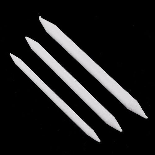 3pcs Blending Smudge Stump Sketch 3 Sizes Art Drawing Tool