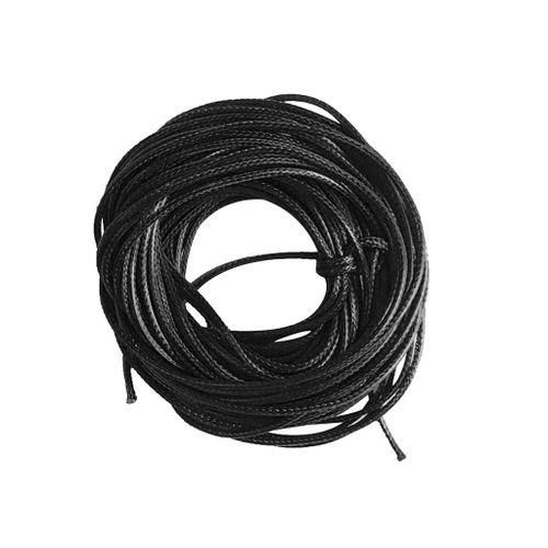 10m Waxed Nylon Thread Cord String For Necklace Bracelet Jewelry Black