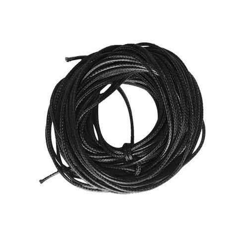 10m Waxed Nylon Thread Cord String For Necklace Bracelet Jewelry Black