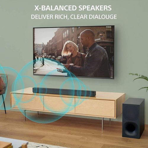 Sony 330W 2.1Ch Sound Bar With Wireless Subwoofer HTS400.