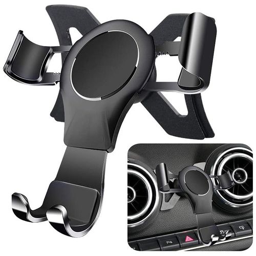 For-Audi A3 8v S3 2014-2019 Cell Phone Holder Mobile Bracket Car Mount Accessories Black