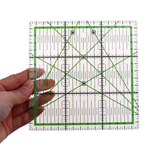 Clear Sewing Ruler Double-Color Ruler Patchwork Feet Tailor Yardstick Quilting Diy Sewing Tool Diy Dedicated Patchwork Accessory