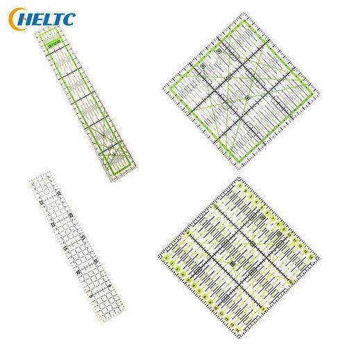 Clear Sewing Ruler Double-Color Ruler Patchwork Feet Tailor Yardstick Quilting Diy Sewing Tool Diy Dedicated Patchwork Accessory