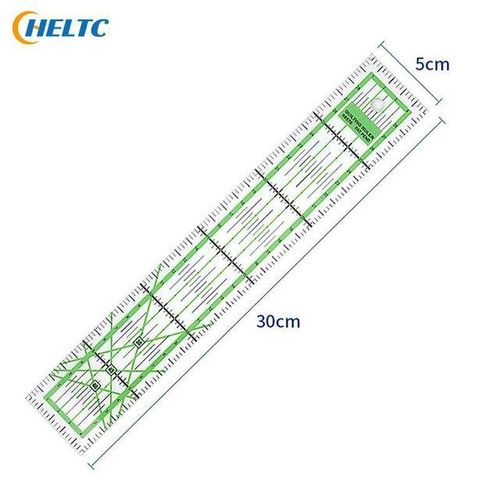 Clear Sewing Ruler Double-Color Ruler Patchwork Feet Tailor Yardstick Quilting Diy Sewing Tool Diy Dedicated Patchwork Accessory