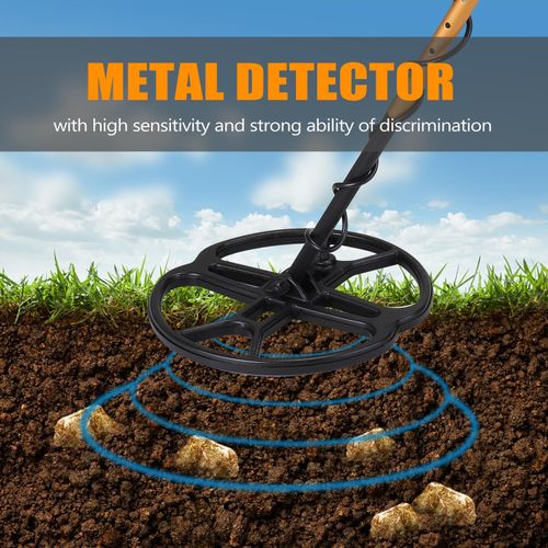 Portable Easy Installation Underground Metal Detector High Sensitivity Professional Jewelry Treasure Gold Metal Detecting Tool Finder NO5140