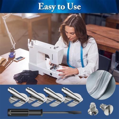 Sewing Rolled Hemmer Foot,Wide Narrow Sewing Machine Presser