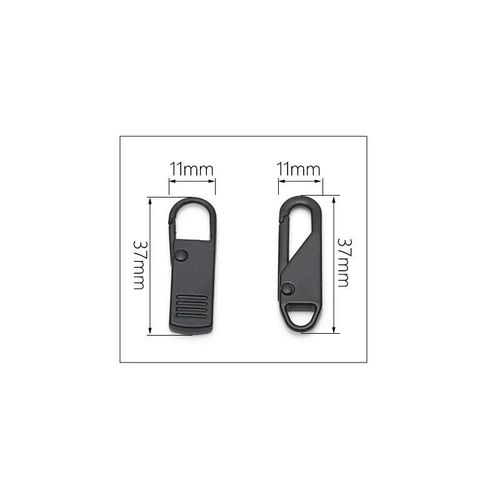 Detachable Replacement Zipper Pull Puller End Fit Rope Tag Clothing Fixer Broken Buckle Zip Cord Tab Bag Suitcase Backpack Tent