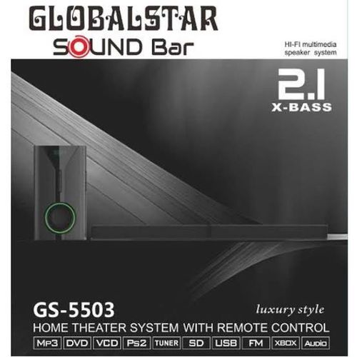 Global Star WIRED SUBWOOFER SoundBar MODLE :GS-5503