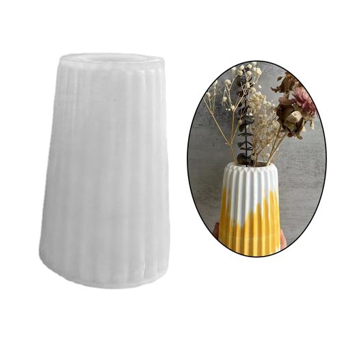 Resin Molds Silicone Flower Pots Mould For DIY Planter Pot Home
