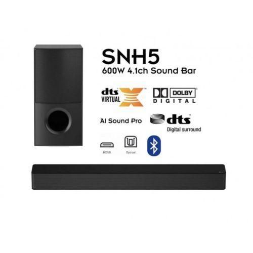 LG Home Theatre Soundbar SNH5 600W 4.1ch  DTS Virtual:X  AI Sound Pro