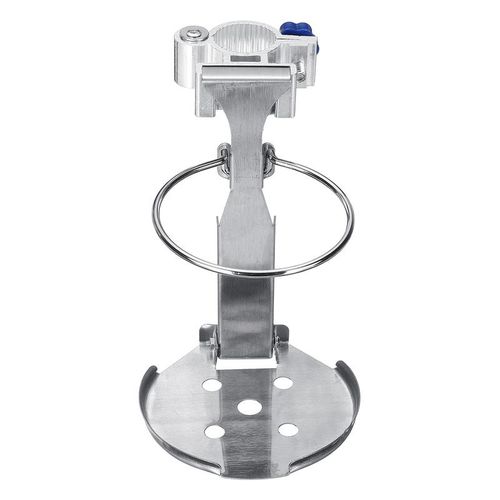 Auzan Stainless Steel Folding Cup Drink Holder Adjustable Bottle Stand For Boat Truck Silver Rust-Proof Corrosion-Resistant