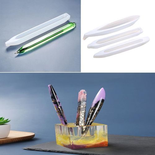 Silicone Mold Resin Casting Jewelry Crafting Mould Epoxy Ballpoint Pen