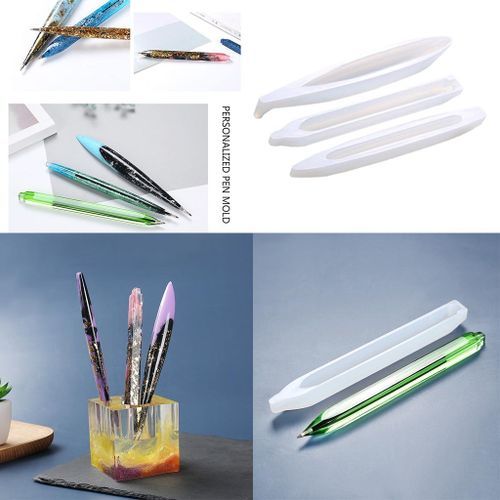 Silicone Mold Resin Casting Jewelry Crafting Mould Epoxy Ballpoint Pen