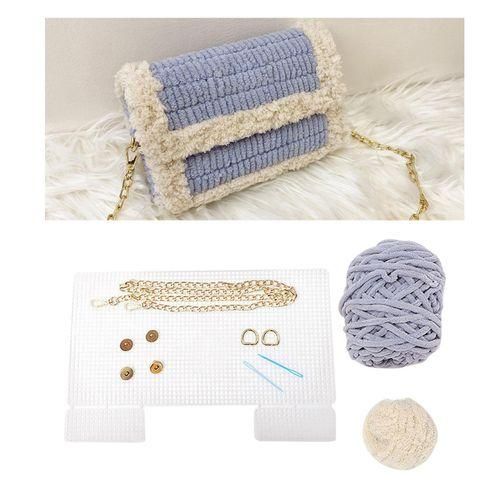 Bag Making  Accessories Handmade  Mesh Template Bag Blue