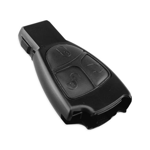 KEYYOU Car Key Case Key Rings For Mercedes Benz C B E Class W203 W211 W204 YU BN CLS CLK Remote Key Case 2/3/4 Buttons-3 B with Clamp_Orange