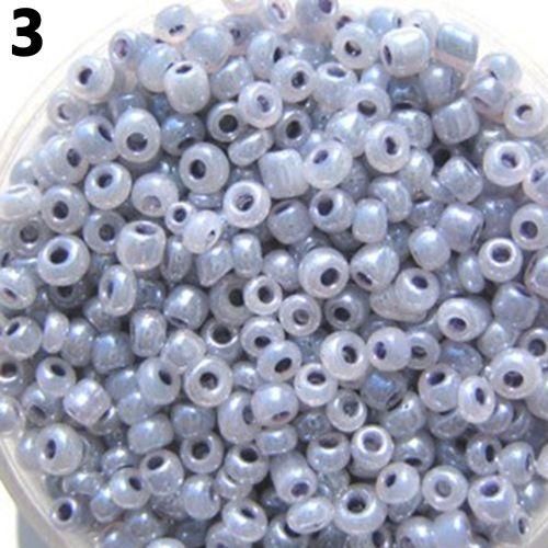 1200 Pcs 2mm Round Glass Loose Spacer Beads DIYPurple