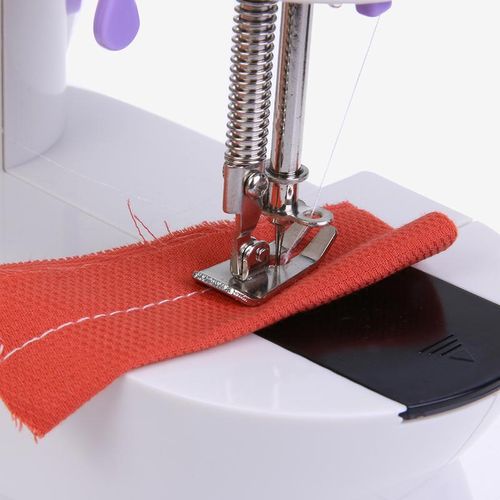 Multifunctional Electric Sewing Machine With Foot Pedal Mini Electrical Miniature Sewing Machine Led Household Accessories