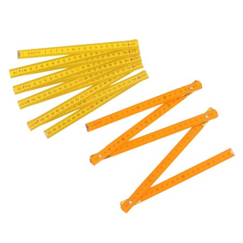 Folding Meter Stick Wooden Folding Ruler For Engineers