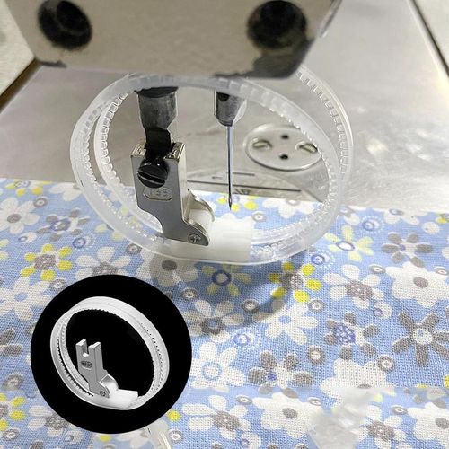 1pc Plastic Nylon Multi Function Industrial Sewing Machines Ring Roller Foot For Brother Singer Juki More 2751-01