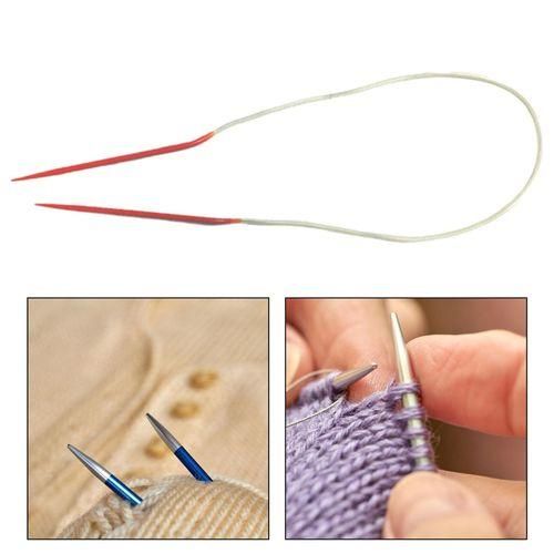 Circular Cable Knitting Pin Smooth For Blanket Gift For