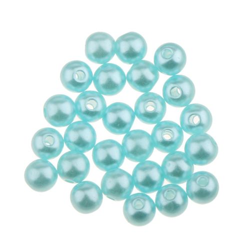 400Pcs Wholesale 4mm ABS Plastic Pearl Beads with Blue