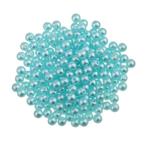 400Pcs Wholesale 4mm ABS Plastic Pearl Beads with Blue