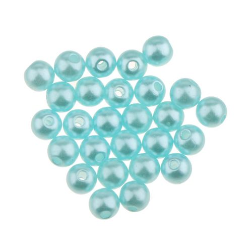 400Pcs Wholesale 4mm ABS Plastic Pearl Beads with Blue