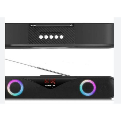 MGLE Wireless Bass Sound Bar-Black