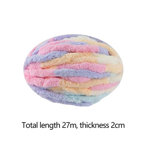 Thick Chunky Yarn Chunky Wool Yarn Comfortable Colorful