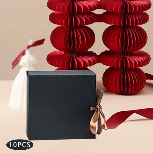 10 Pieces Gift Boxes With Lids For Father's  11.5cm