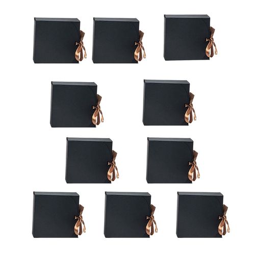 10 Pieces Gift Boxes With Lids For Father's  11.5cm
