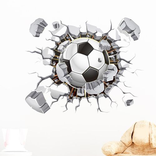 Wall Sticker Decor  Waterproof Wall Decal Football