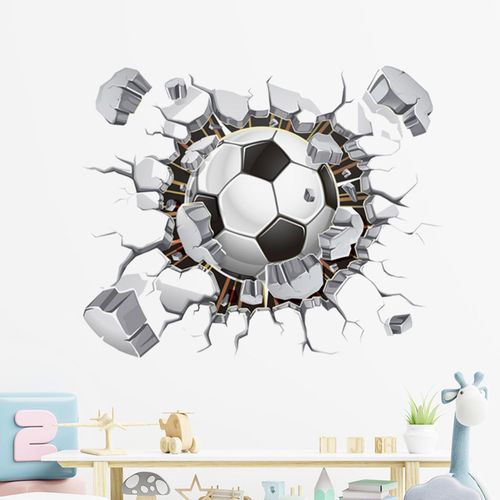 Wall Sticker Decor  Waterproof Wall Decal Football