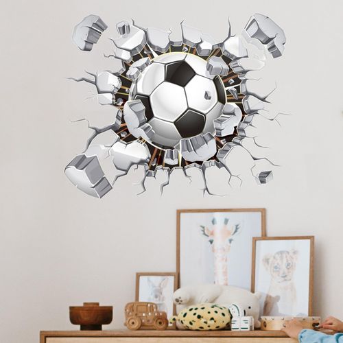 Wall Sticker Decor  Waterproof Wall Decal Football