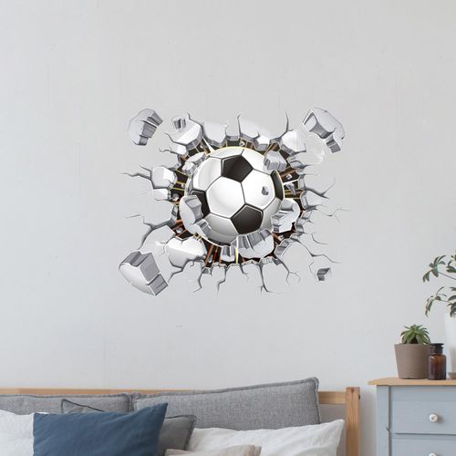 Wall Sticker Decor  Waterproof Wall Decal Football