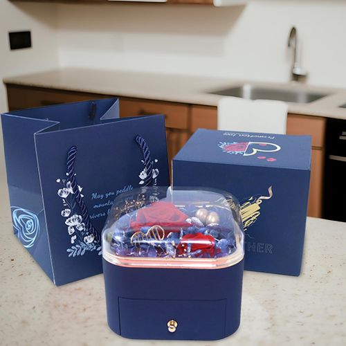 Jewelry Box  Gift Dark Blue