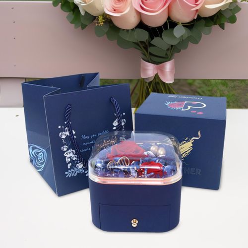 Jewelry Box  Gift Dark Blue